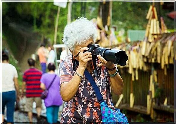 Photographer woman