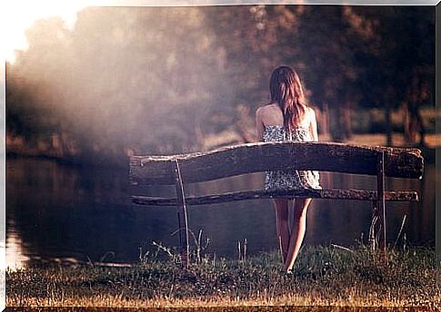 Alone on the bench