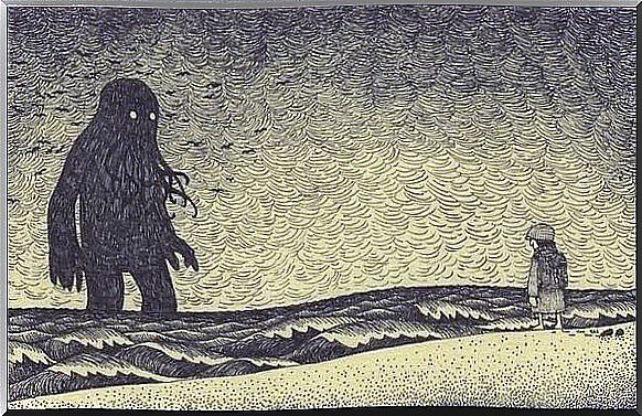 Cthulhu in the sea